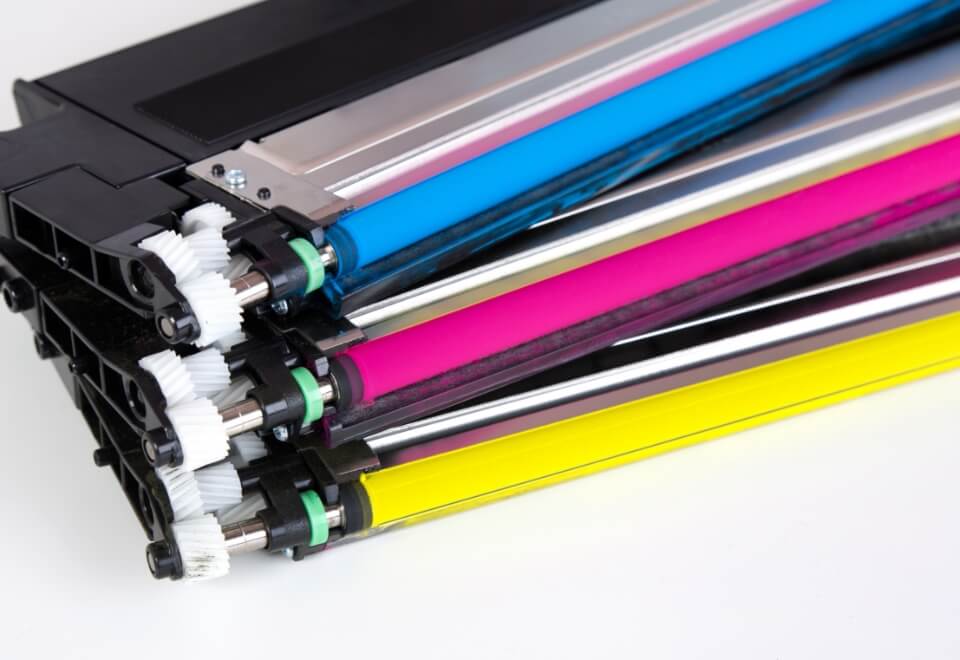 assorted ink cartridges